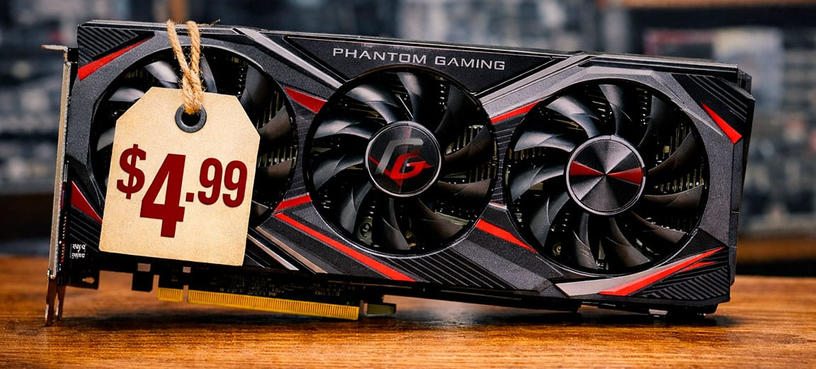 Card đồ họa AMD RX 5700 XT giá… 5 USD: Món hời khó tin từ cửa hàng đồ