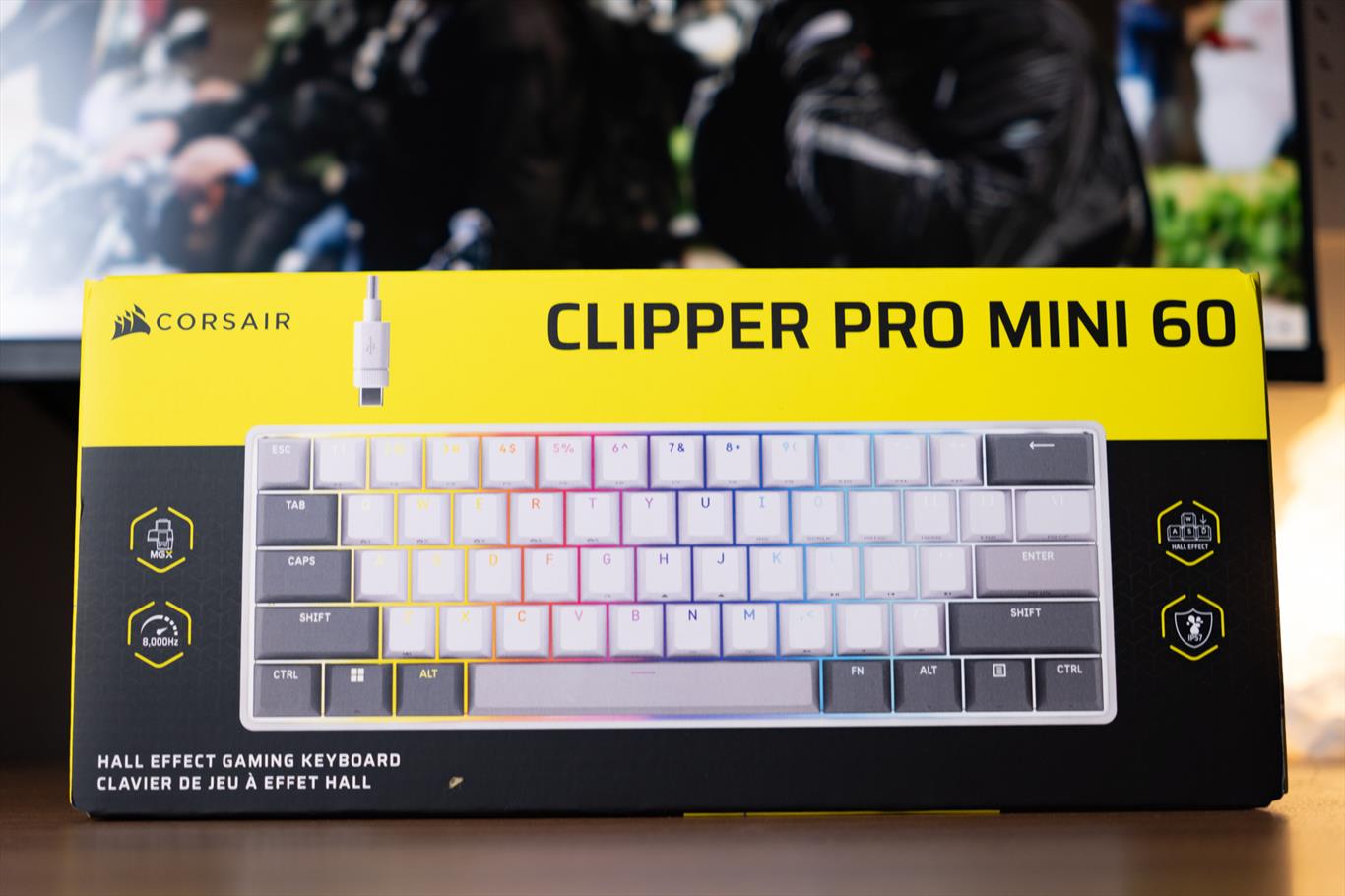 Corsair CLIPPER PRO MINI 60: Bàn phím Hall Effect nhỏ gọn nhưng sở hữu sức mạnh