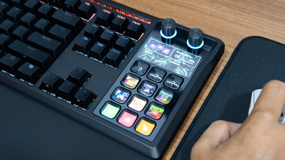 Corsair Galleon 100 SD: Bàn phím đột phá với Stream Deck tích hợp, hoàn hảo cho game thủ và sáng tạo nội dung