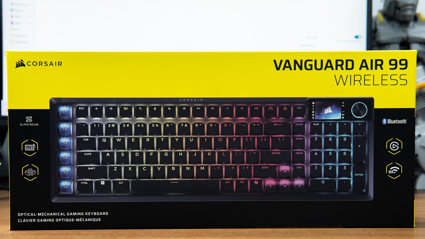 Corsair Vanguard Air 99 Wireless review: Sự kết hợp hoàn hảo giữa công việc, gaming và streaming