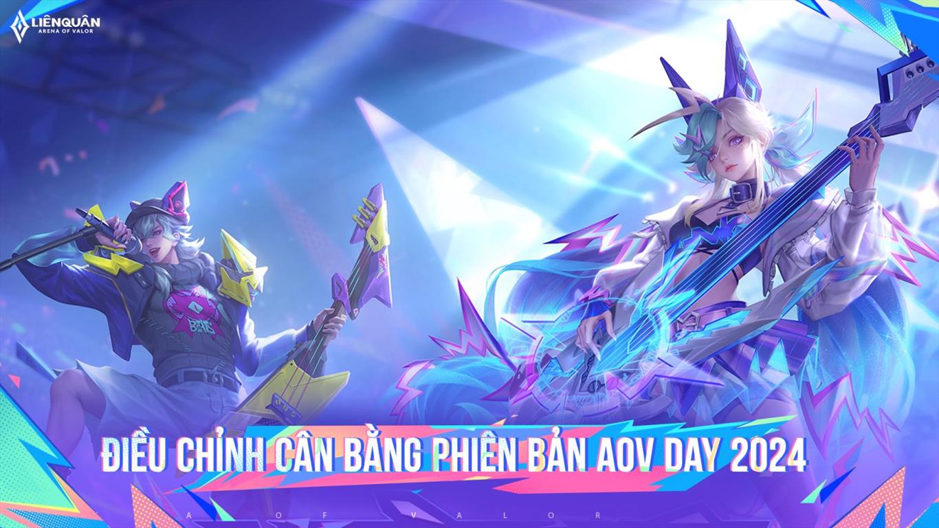 Liên Quân Mobile: Điều Chỉnh Cân Bằng PB AOV DAY 2024-08 Liên Quân Mobile: Điều Chỉnh Cân Bằng PB AOV DAY 2024-08