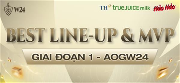 Liên Quân Mobile: MVP & ĐỘI HÌNH XUẤT SẮC NHẤT GIAI ĐOẠN 1 – ĐTDV MÙA ĐÔNG 2024: “NHÀ VUA” LEO LÊN TỪ VỰC THẲM