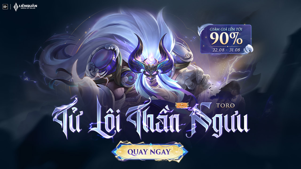 Liên Quân Mobile: Toro Tử Lôi Thần Ngưu