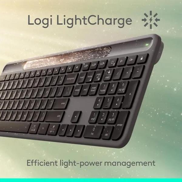 Logitech Sắp Ra Mắt Bàn Phím Không Dây Signature Slim Solar+ Với Thời Lượng Pin Lên Đến 10 Năm
