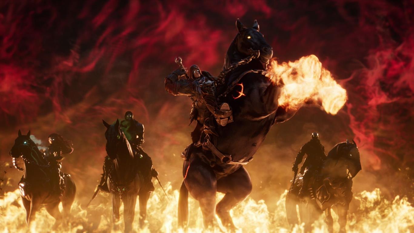Tất Cả Tứ Kỵ Sĩ Hội Tụ Trong Darksiders 4