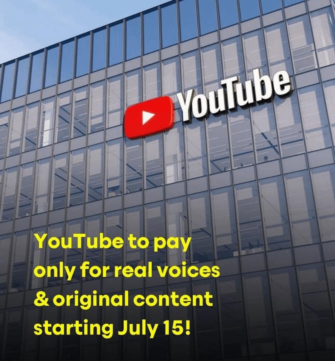 YouTube sẽ chính thức áp dụng chính sách kiểm soát nội dung AI từ ngày tuần sau YouTube sẽ chính thức áp dụng chính sách kiểm soát nội dung AI từ ngày tuần sau